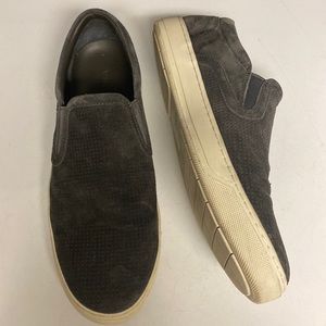Vince Grey Suede Loafer Sneaker Shoes Size 10M